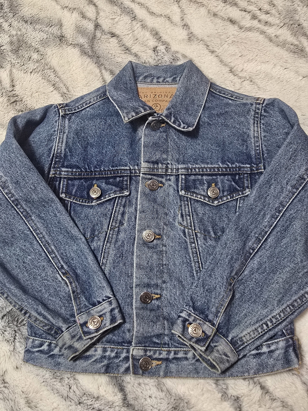 Arizona Jean Company Blue Denim Jacket